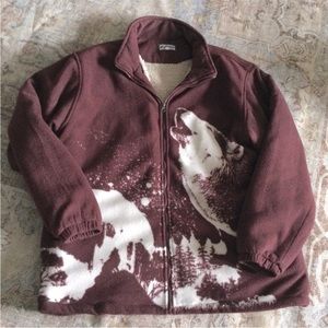 Fleece Wolf Jacket